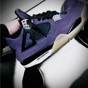 Jordan 4 Travis Scott Purple Friends and Family